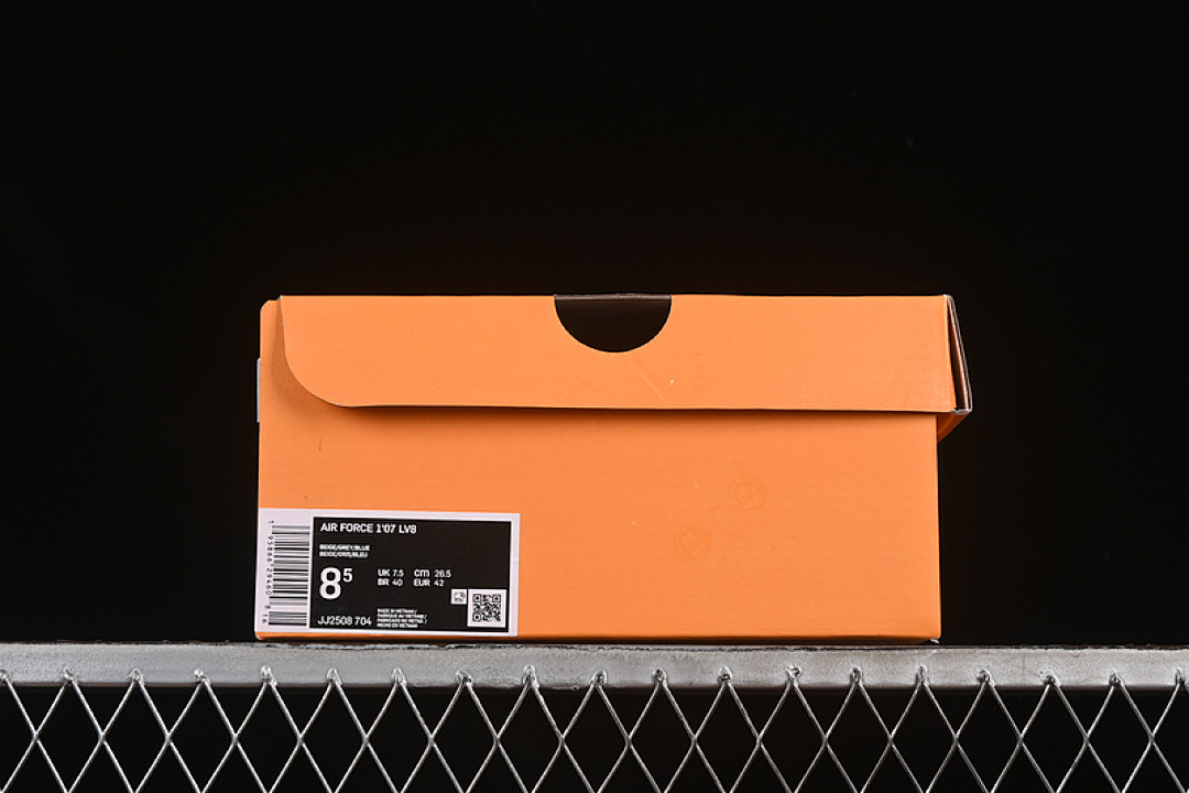Nike [JJ2508-704]-[AIR FORCE 1 07 LOW LV WHITE/GREY/BLUE]-[WOMAN:36-39]-[MAN:40-45] - Image 13