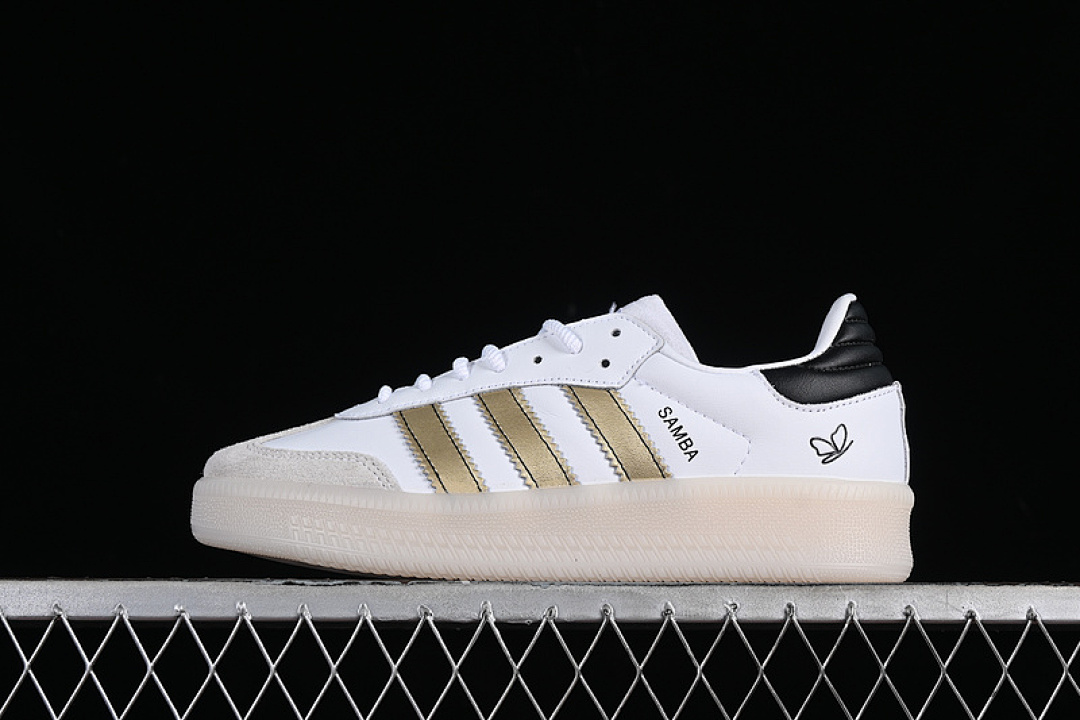 Adidas [IH8643]-[SYM SAMBA XLG WHITE/GOLD/BLACK]-[WOMAN:36-39]-[MAN:40-45] - Image 2
