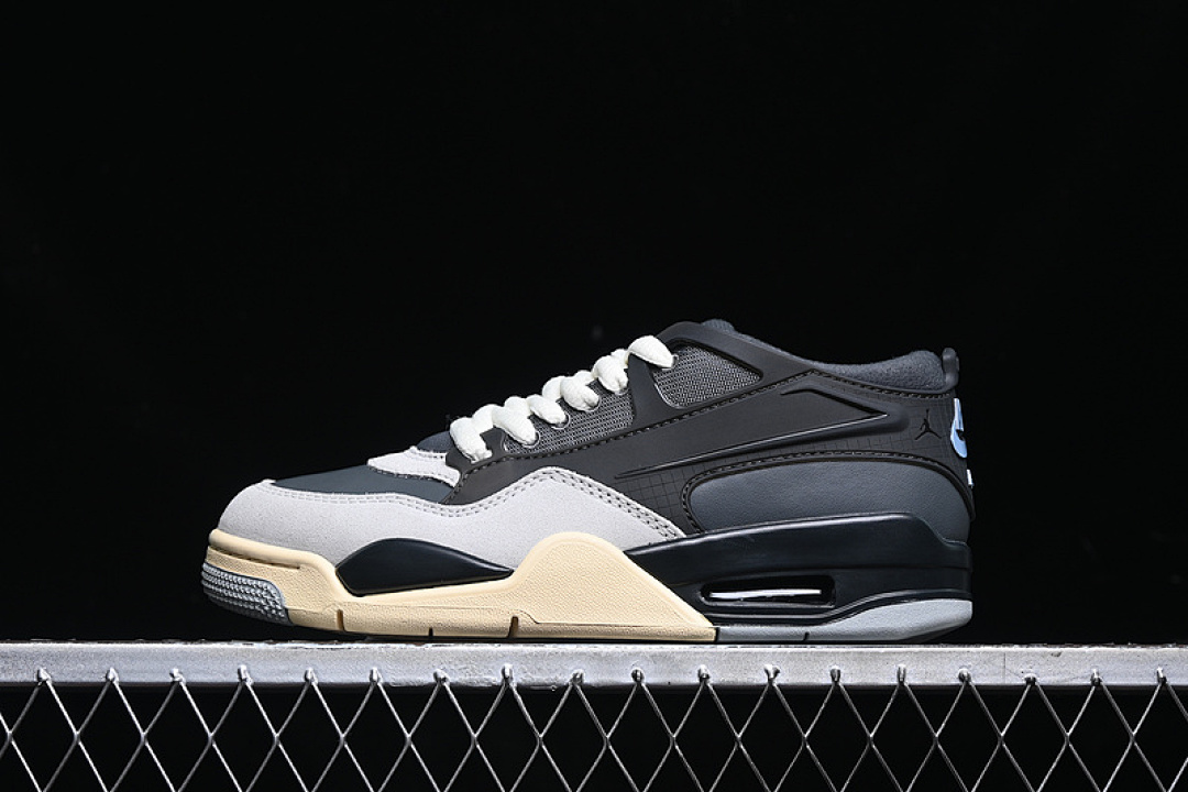 Jordan [FQ7939-002]-[AIR JORDAN 4 REMASTERED IRON GREY/OFF NOIR/DARK SMOKE GREY/CHAMBRAY]-[40-47.5], photo 1