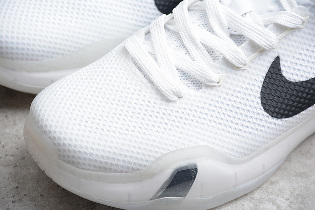 Nike [705317-100]-[KOBE 10 FUNDAMENTALS WHITE/BLACK-WOLF GREY]-[MAN:40-46] - Image 8