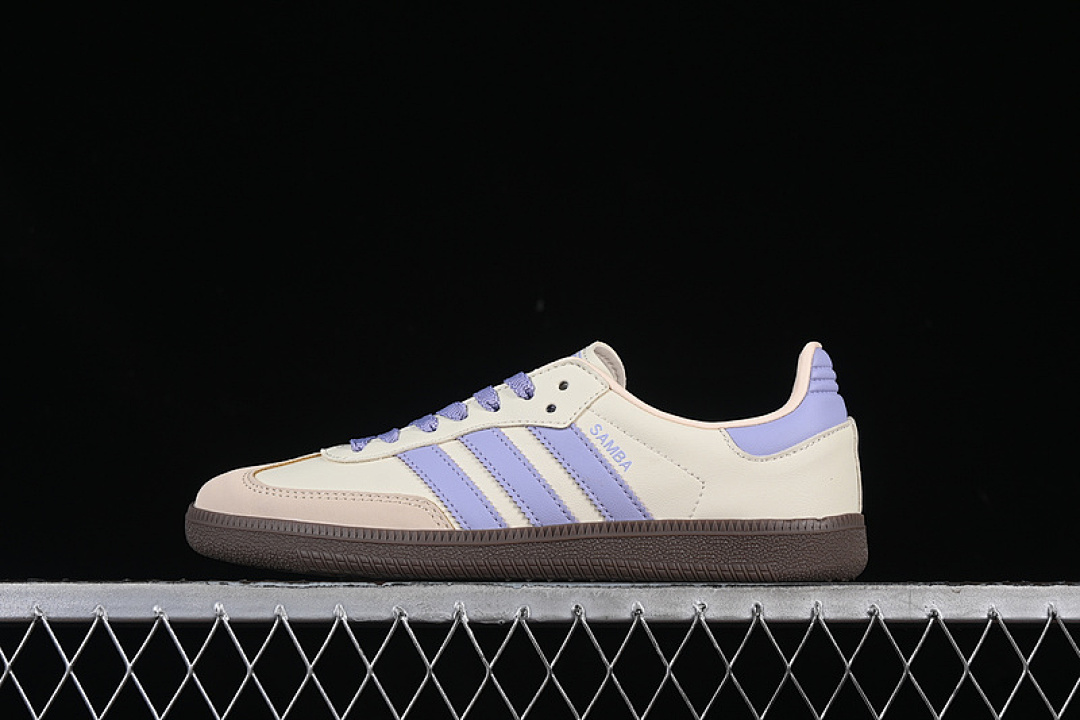 Adidas [JI2678]-[SAMBA OG CREAM WHITE/VIOLET TONE/SAND STRATA]-[WOMAN:35-39]-[MAN:40-45], photo 1