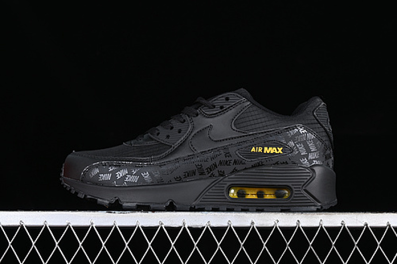 Nike AIR MAX 90 BLACK/GOLD · BQ4685-001, photo 1