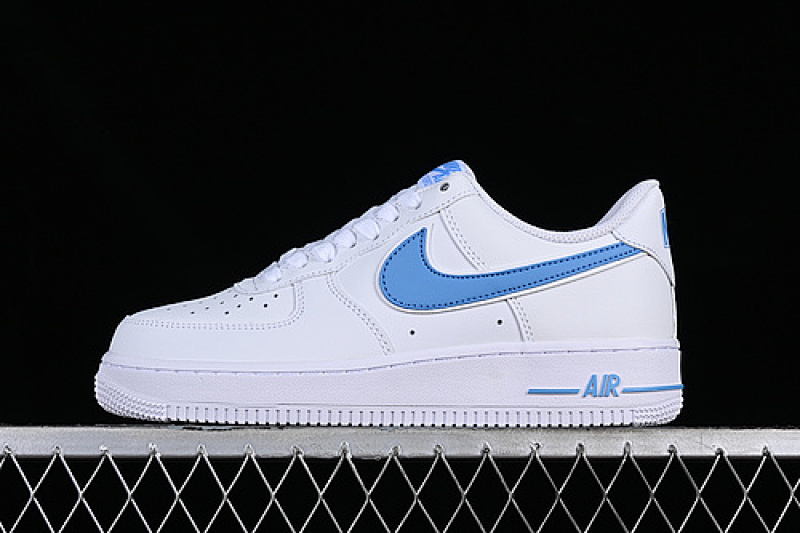 Nike Nike AIR FORCE 1 07 LOW WHITE/BLUE · AO2423-100, photo 1