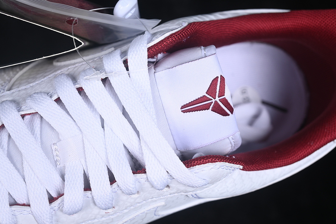 Nike [IB0018-101]-[AIR FORCE 1 07 LOW CASUAL SNEAKERS WINE RED/WHITE]-[WOMAN:36-39]-[MAN:40-45] - Image 8