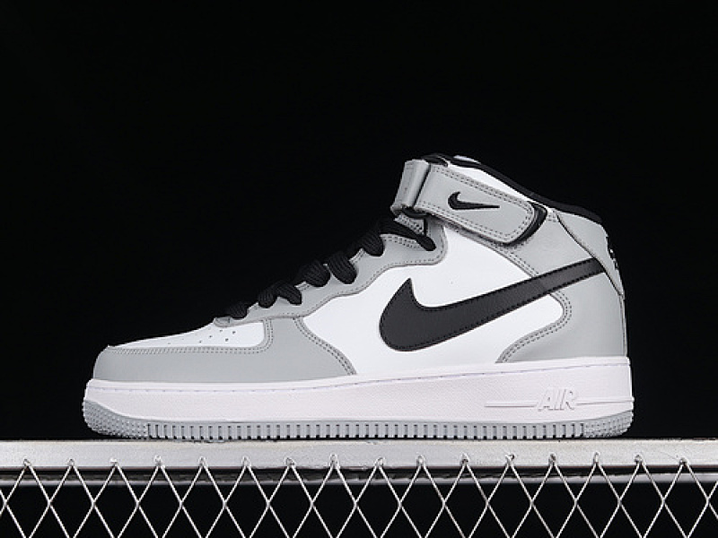 Nike Nike AIR FORCE 1 07 MID WHITE/BLACK/GREY · HG1522-016, photo 1