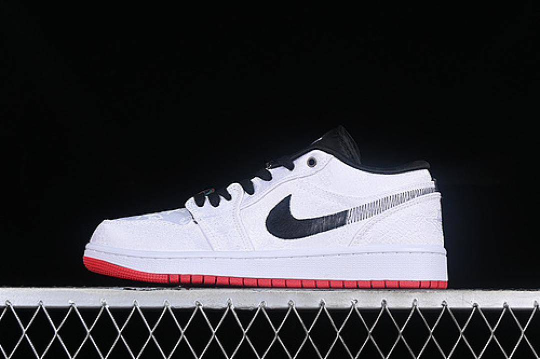 Jordan [CU2804-100]-[CLOT X AIR JORDAN 1 MID WHITE/BLACK/WHITE/UNIVERSITY RED]-[UNISEX:36-47.5], photo 1