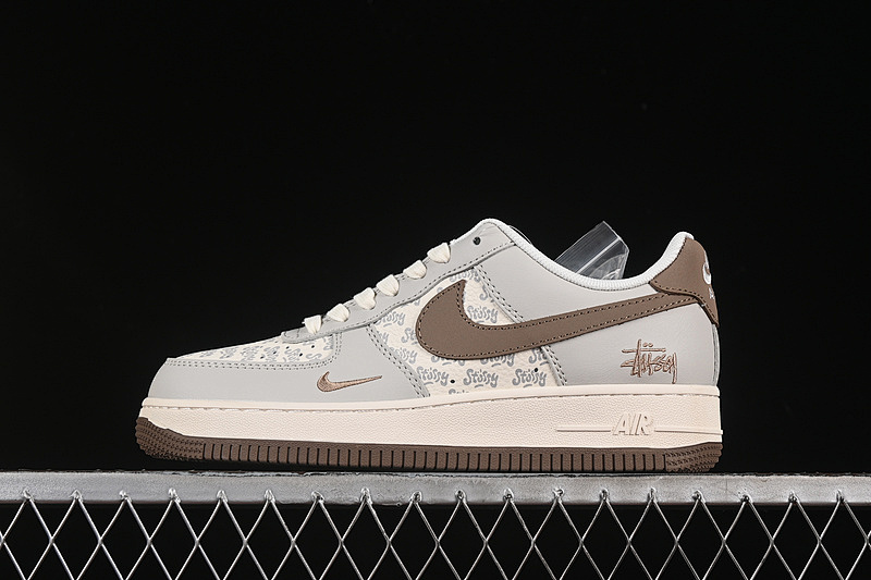 Nike Nike AIR FORCE 1 07 LOW GREY/BROWN · ZH2598-320, photo 1