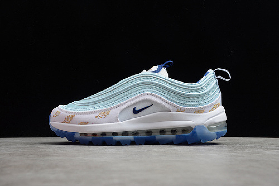 Unbranded [CK1220-100]-[AIR MAX 97 GOLF WINGS WHITE/TOPAZ MIST-CELESTIAL GOLD-DEEP (ROYAL]), photo 1