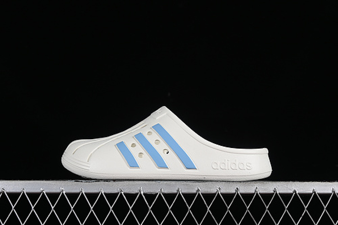 Adidas Adidas ADILETTE CLOGS WHITE/BLUE · JH9850, photo 1
