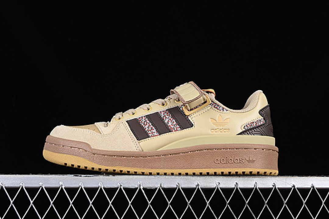 FORUM 84 LOW GREY/BROWN · HQ4605, photo 1
