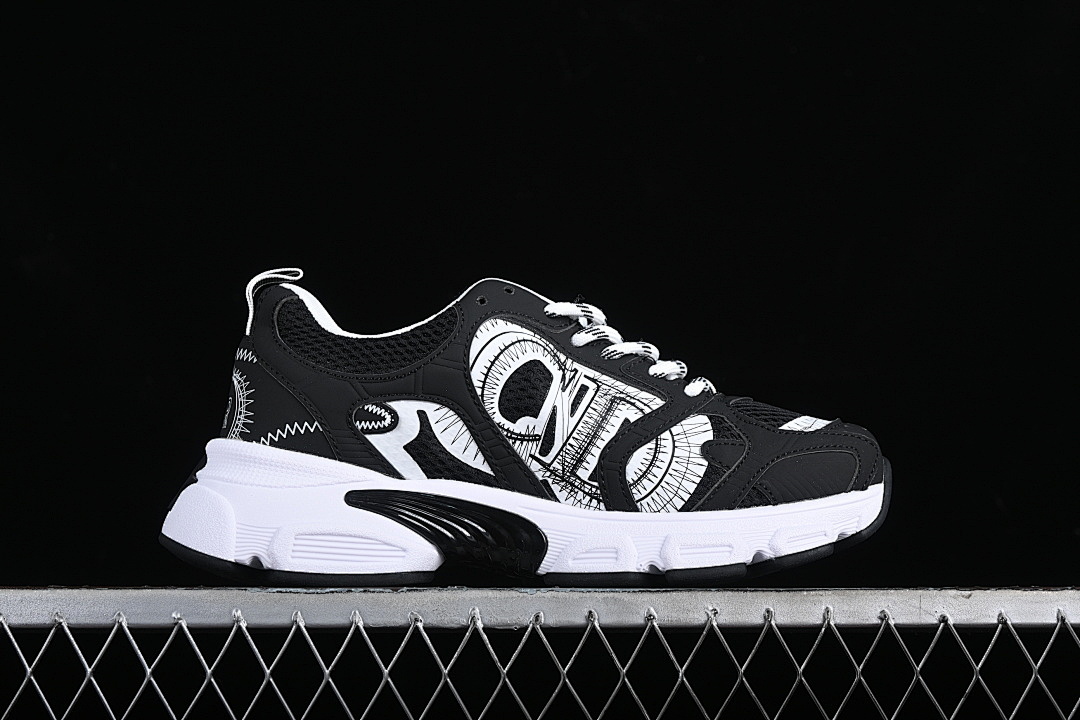 On Running [ROUND TOED LACE UP CASUAL SPORTS RUNNING SHOES GREY/BLACK/WHITE]-[WOMAN:36-39]-[MAN:40-45] - Image 14