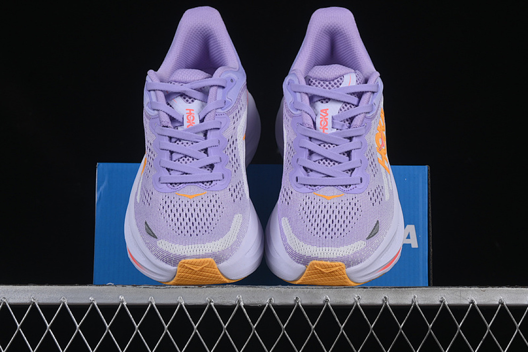 On Running [1162012 AGH]-[HOKA ONE BONDI 9 PURPLE/YELLOW]-[WOMAN:36-41] - Image 12