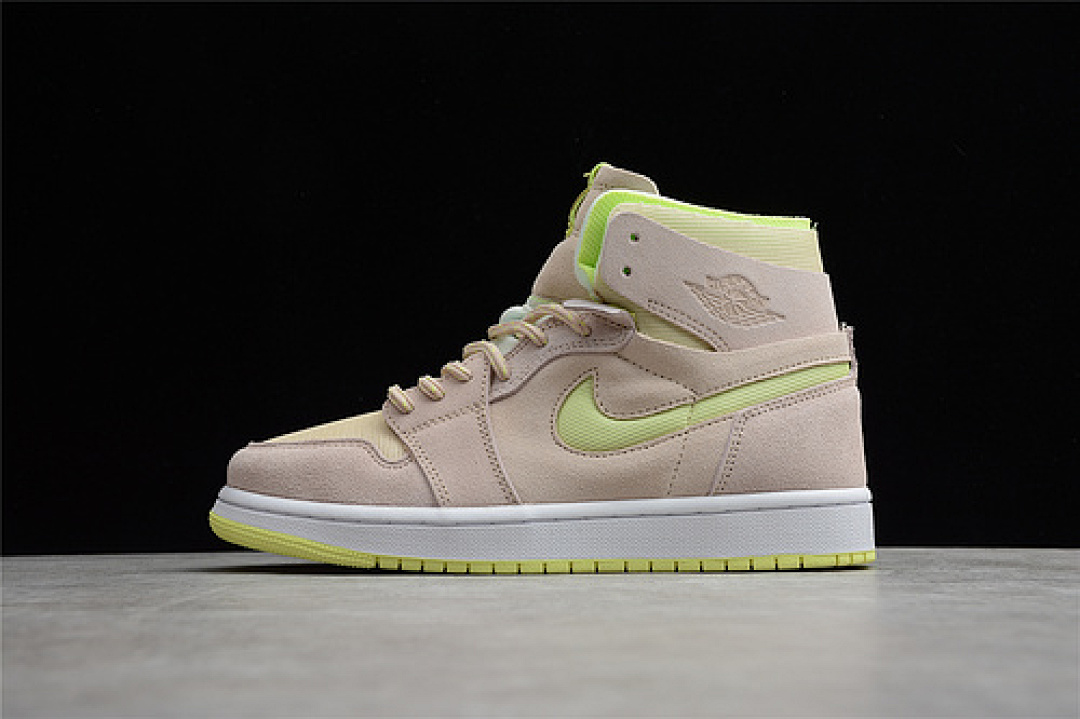 Jordan [CT0979-200]-[AIR JORDAN 1 ZOOM CMFT PEARL WHITE/FOSSIL-LEMON TWIST-WHITE]-[UNSIEX:36-46], photo 1
