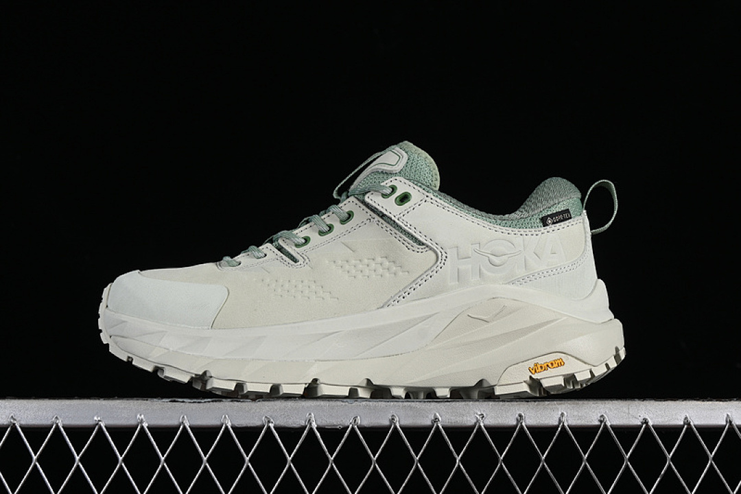 Hoka [1123114 CTBS]-[HOKA ONE KAHA LOW GTX GREY/GREEN]-[WOMAN:36-39]-[MAN:40-45] - Image 2