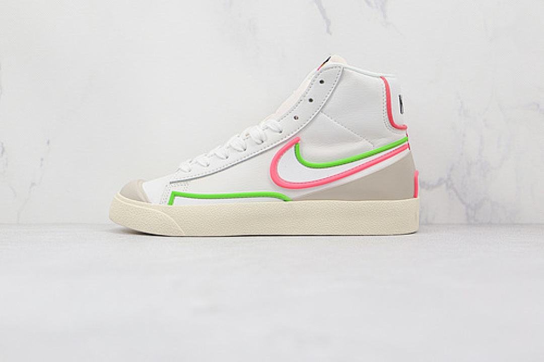 Unbranded [DC1746-102]-[BLAZER MID 77 INIFINITE WATERMELON WHITE/SUNSET PULSE/ELECTRIC (GREEN]), photo 1