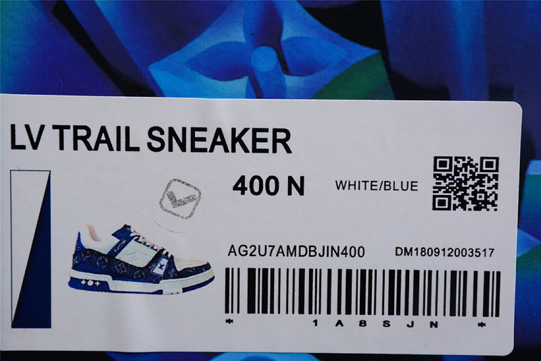 Louis Vuitton [L*V TRAINER SNEAKERS DARK BLUE/WHITE/DARK BLUE]-[MAN:38-45] - Image 2