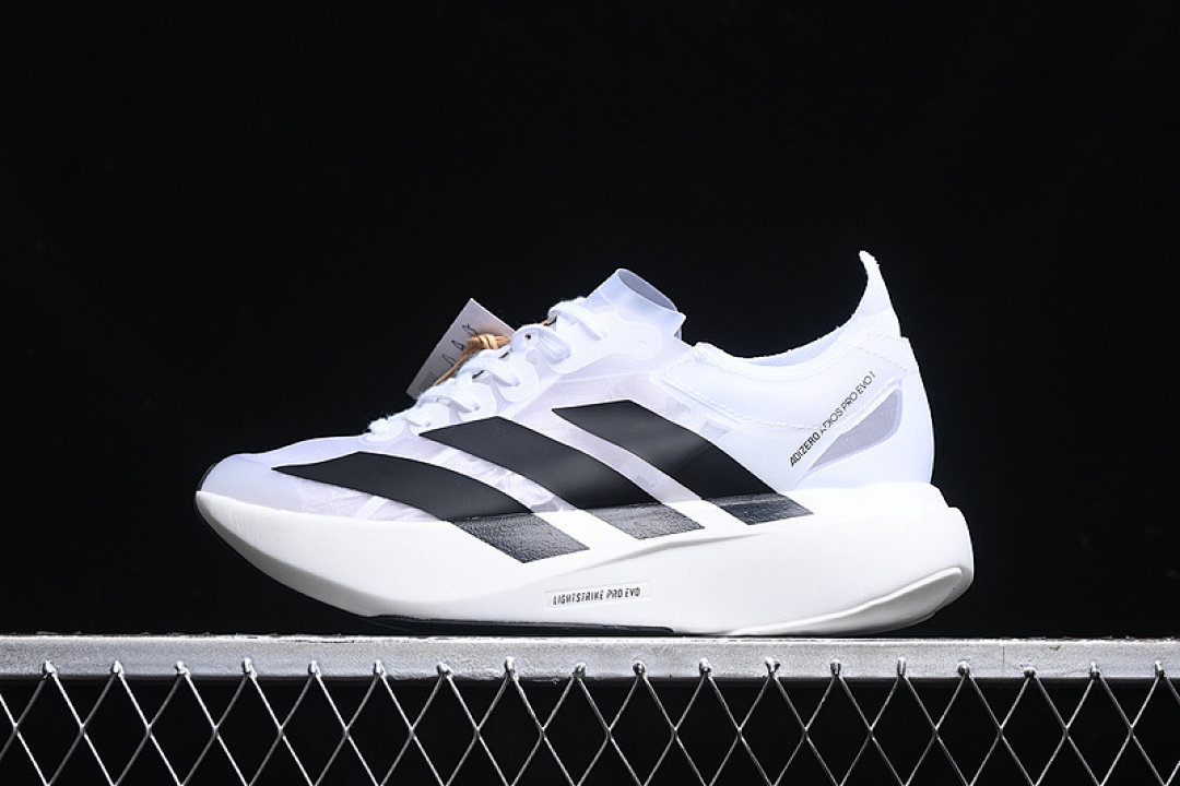 Adidas [IH5564]-[ADIZERO ADIOS PRO EVO 1 WHITE/BLACK/CRYSTAL WHITE]-[WOMAN:36-39]-[MAN:40-45] - Image 2