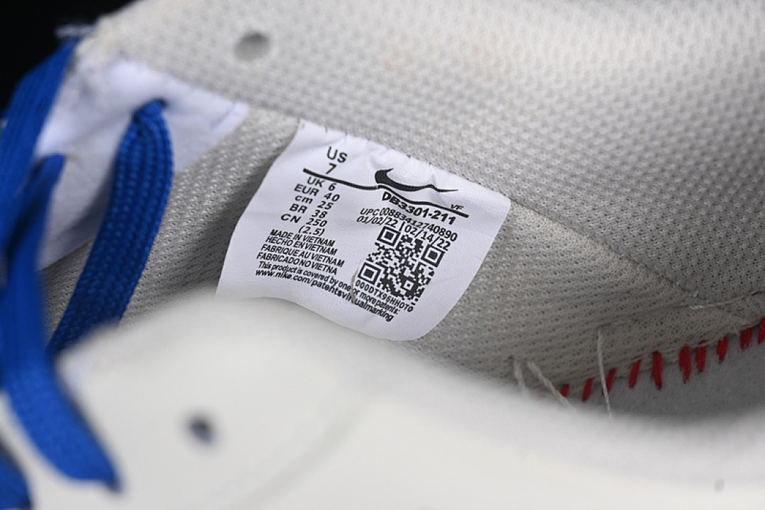 Nike [DB3301-121]-[AIR FORCE 1 07 LOW KAITO KUROBA WHITE/BLUE/PINK]-[WOMAN:36-39]-[MAN:40-45] - Image 6