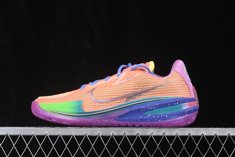 Purple AIR ZOOM G.T.CUT EP BASKETBALL SHOES ORANGE/PURPLE · CZ0176-800, photo 1