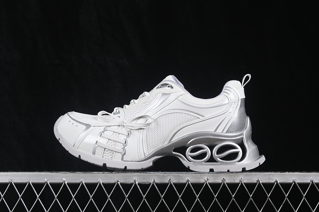 Unbranded [G26U4372F]-[STAR STYLE CASUAL SPORTS RUNNING SHOES LIGHT GRAY/WHITE]-[WOMAN:35-39]-[MAN:40], photo 1