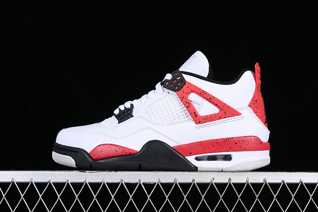 Jordan [DH6927-161]-[AIR JORDAN 4 RETRO WHITE/FIRE RED/BLACK/NEUTRAL GREY]-[MAN:40-47.5], photo 1