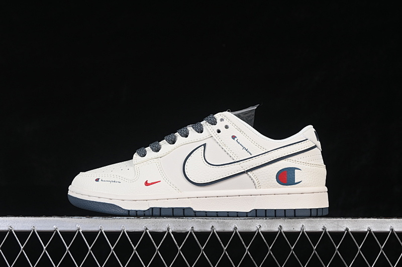 Nike DUNK LOW CASUAL SNEAKERS NAVY BLUE/WHITE/RED · JP1628-026, photo 1