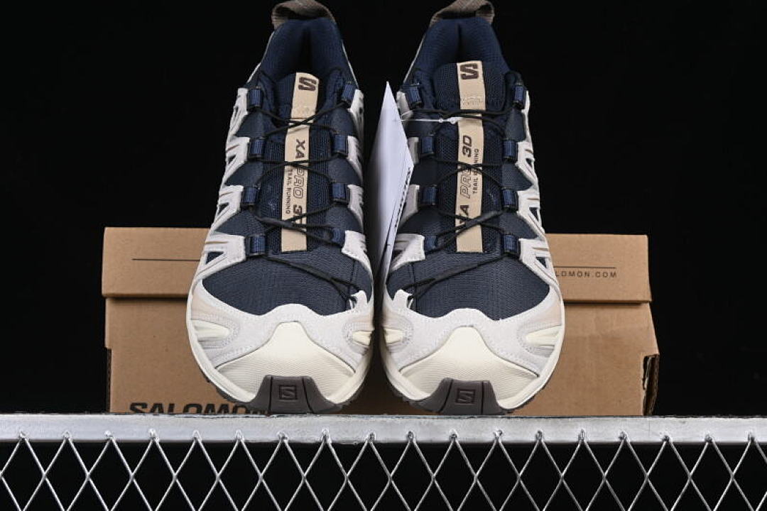On Running [477918-25]-[OUTDOOR TRAIL RUNNING SHOES NAVY BLUE/BEIGE]-[WOMAN:36-39]-[MAN:40-46] - Image 13