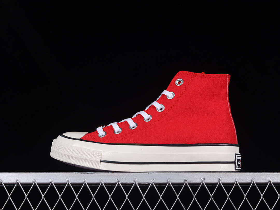 Converse Converse CHUCK TAYLOR ALL STAR 70S HIGH YEAR OF THE RABBIT RED/VINTAGE WHITE/BLACK · A05266C, photo 1