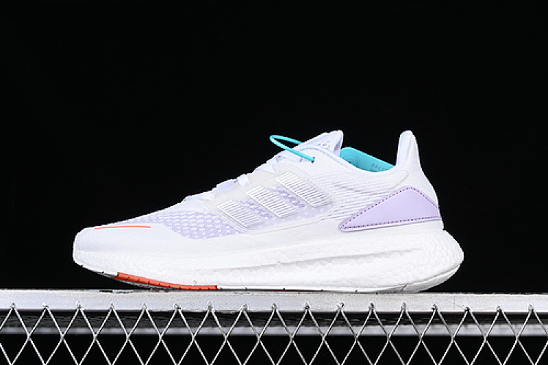 Purple ADIDAS PUREBOOST 22 WHITE/PURPLE · HQ1420, photo 1