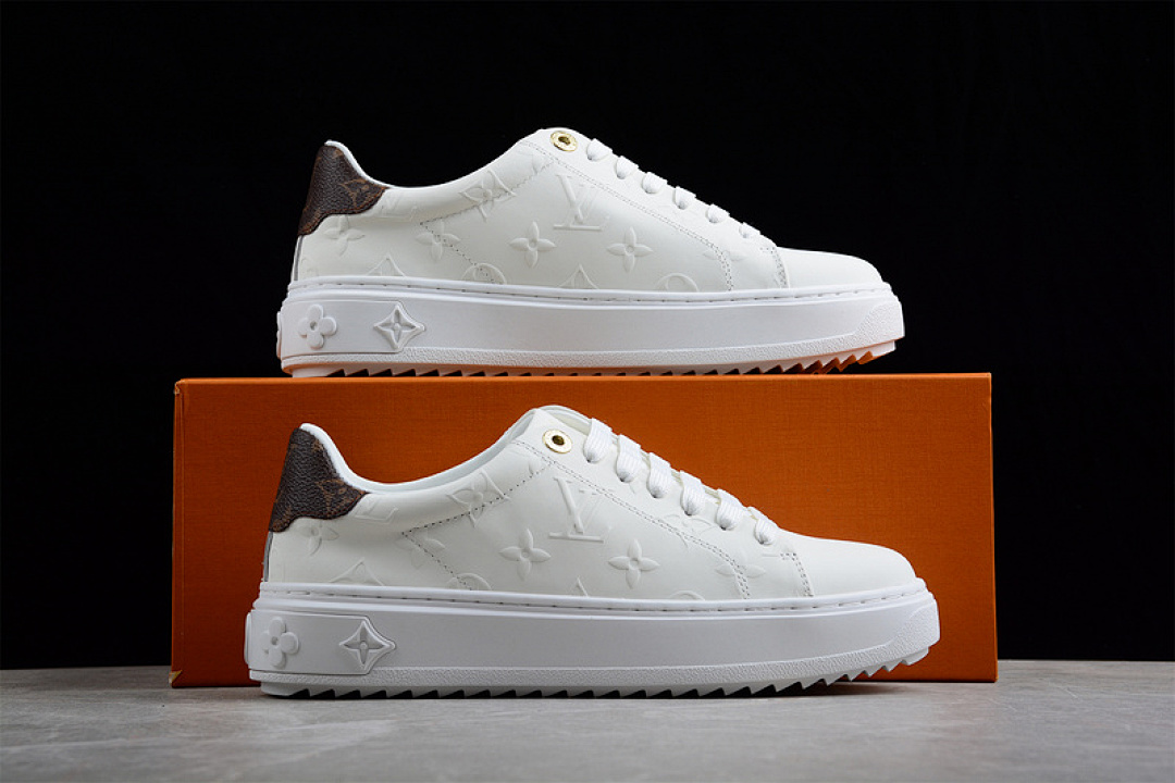 Louis Vuitton [L*V RIVOLI SNEAKERS WHITE/WHITE/DARK BROWN]-[WOMAN:35-40] - Image 6