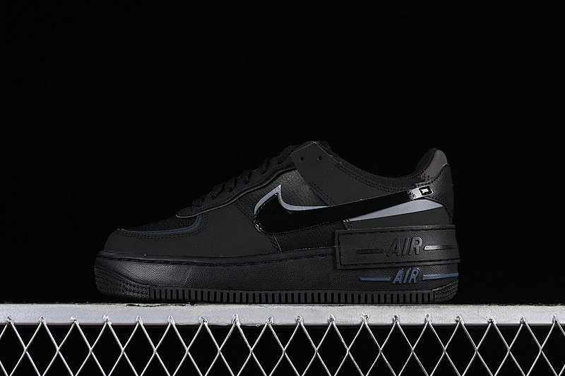 Nike Nike AIR FORCE 1 SHADOW BLACK/ANTHRACITE/VELVET BROWN/BLACK · FB7582-001, photo 1