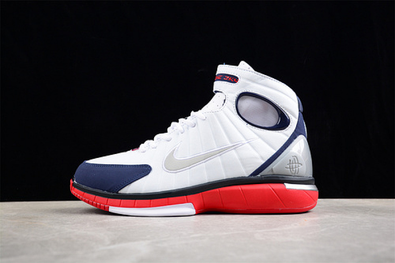 AIR ZOOM HUARACHE 2K4 WHITE/METALLIC SILVER-OBSIDIAN-SPORT RED · 511425-100, photo 1