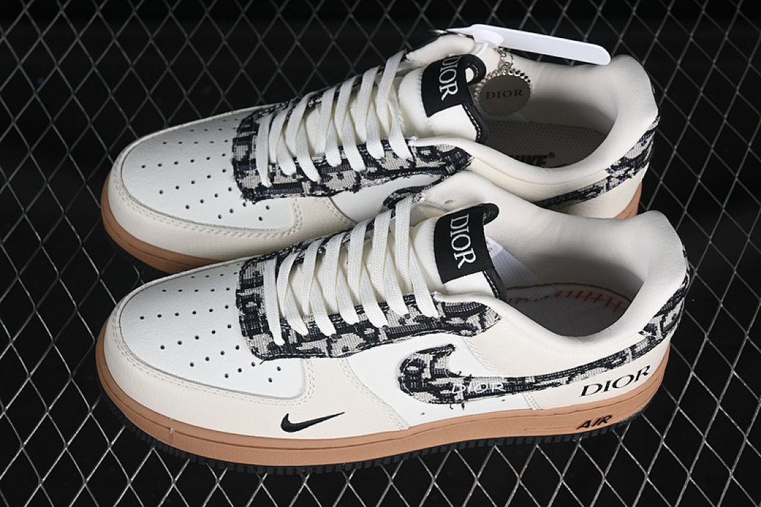 Nike [KK1988-048]-[AIR FORCE 1 07 LOW BLACK/GREY/WHITE/BROWN]-[WOMAN:36-39]-[MAN:40-45] - Image 11