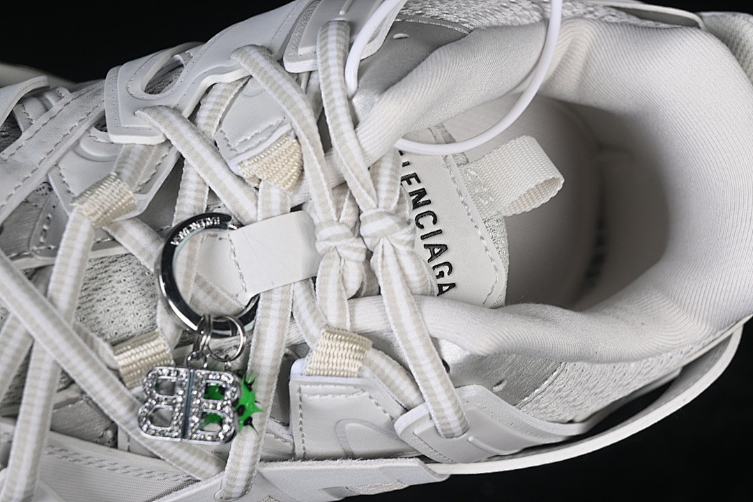 Balenciaga [WTRHM9000]-[CHARMS MAN TRENDY RUNNING SHOES WHITE/BEIGE]-[WOMAN:35-39]-[MAN:40-46] - Image 9