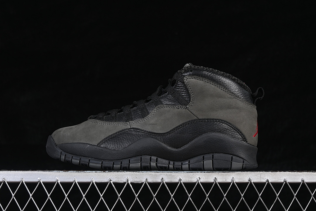 Jordan Jordan 10 RETRO CHARRED GREY/TRUE RED/BLACK · HJ6779-001, photo 1