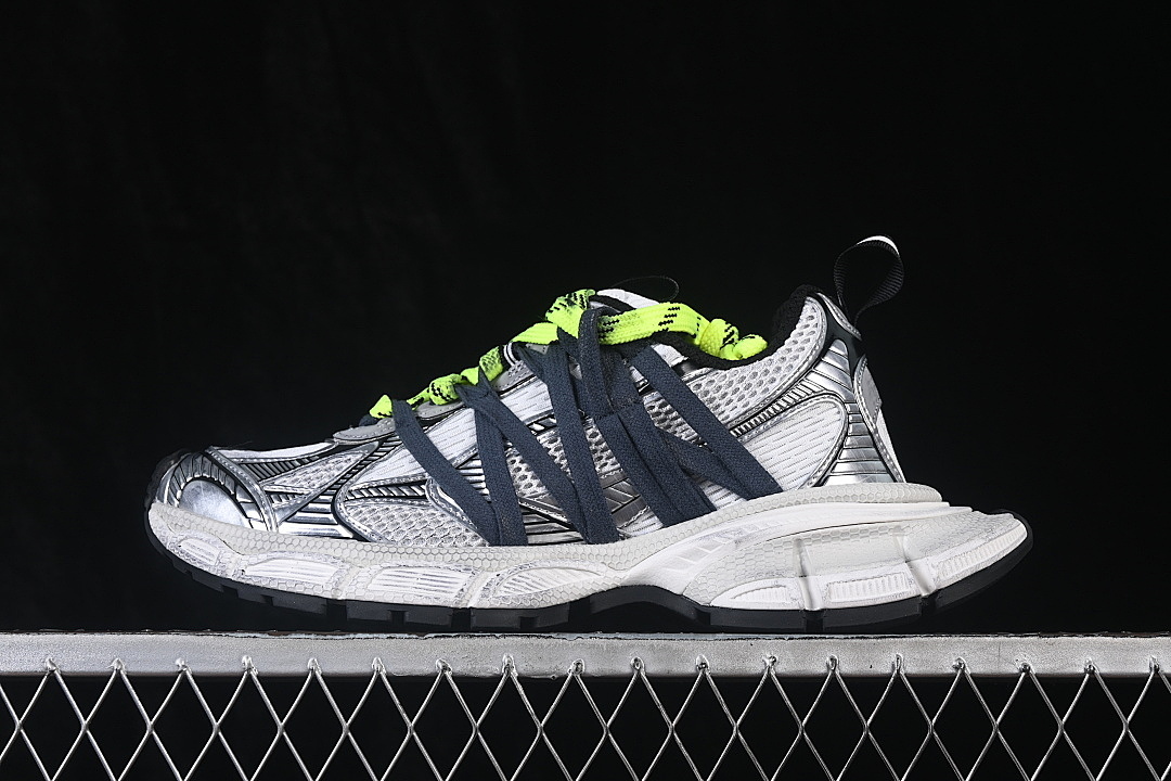 Balenciaga [W3XTL1177]-[FASHIONABLE RUNNING SHOES WHITE/SILVER]-[WOMAN:35-39]-[MAN:40-46] - Image 3