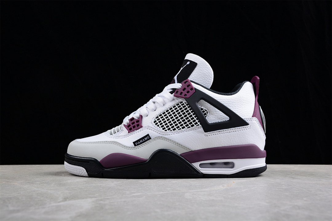 Jordan [CZ5624-100]-[PARIS SAINT-GERMAIN X AIR JORDAN 4 RETRO WHITE/NEUTRAL GREY/BLACK/BORDEAUX], photo 1