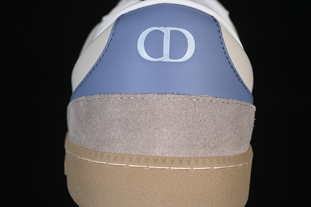 Dior [LOW-TOP DERBY SHOES WHITE/GREY/BLUE]-[WOMAN:39]-[MAN:40-45] - Image 7