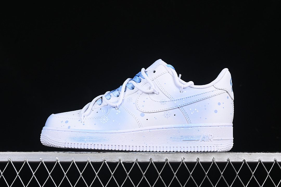 Nike [ZH0316-057]-[AIR FORCE 1 07 LOW BLUE/WHITE]-[WOMAN:36-39]-[MAN:40-45] - Image 2