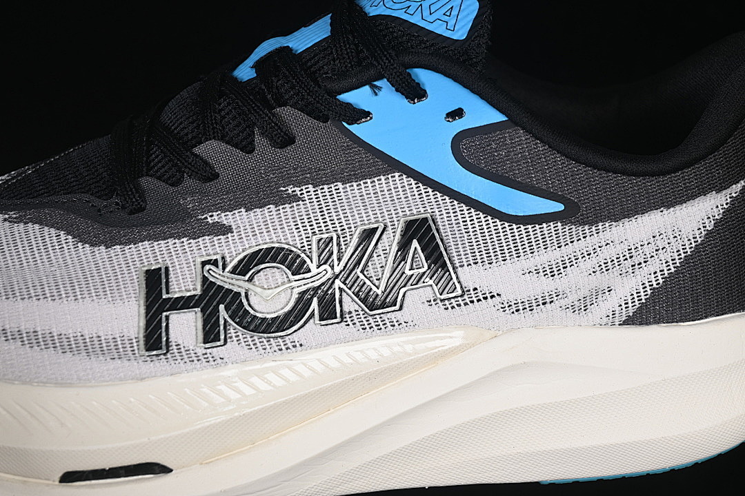 Hoka [1168724 WBLC]-[HOKA ONE ROCKET X 3 WHITE/BLACK]-[WOMAN:36-39]-[MAN:40-45] - Image 8