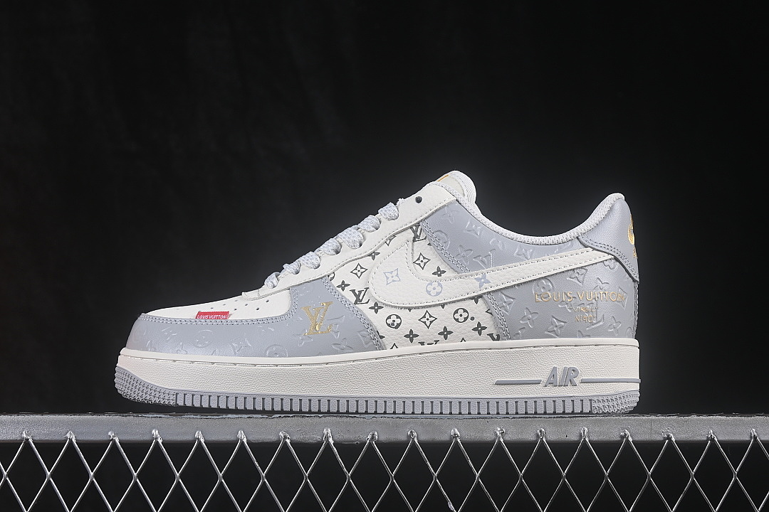 Nike Nike AIR FORCE 1 07 LOW CASUAL SNEAKERS LIGHT GRAY/GREY · GS2288-013, photo 1