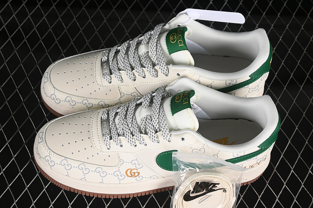 Nike [JJ2508-711]-[AIR FORCE 1 07 LOW WHITE/GREEN]-[WOMAN:36-39]-[MAN:40-45] - Image 11