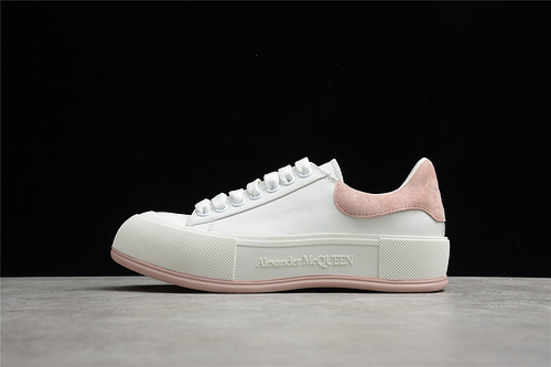 Alexander McQueen Alexander McQueen [ SOLE SNEAKERS WHITE/WHITE/LIGHT PINK]-[WOMAN:35-40], photo 1