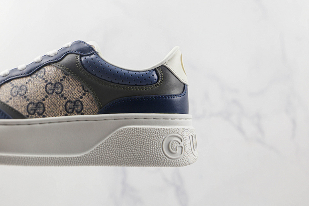 Chanel [GU*CCI SCREENER GG HIGH-TOP SNEAKER NAVY BLUE/KHAKI/WHITE]-[WOMAN:35-39]-[MAN:40-44] - Image 7