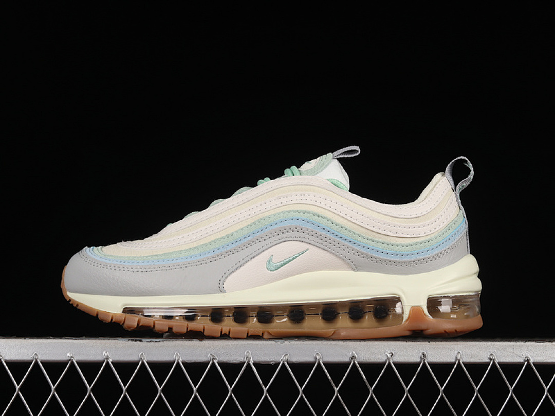 Unbranded [DX5766-131]-[AIR MAX 97 CERTIFIED FRESH COCONUT MILK/ENAMEL GREEN/WORN BLUE]-[UNISEX:36-42], photo 1