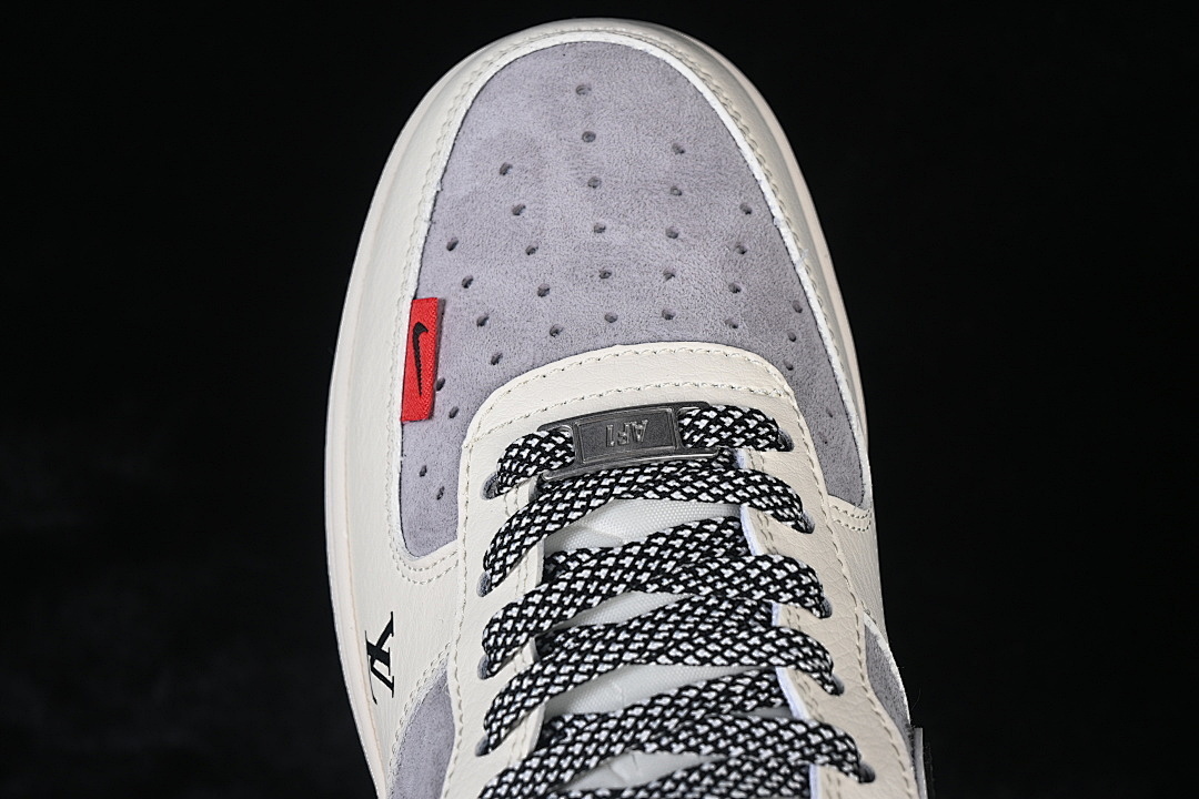 Nike [XD9314-619]-[AIR FORCE 1 07 LOW WHITE/GREY/BLACK/RED]-[WOMAN:36-39]-[MAN:40-45] - Image 10