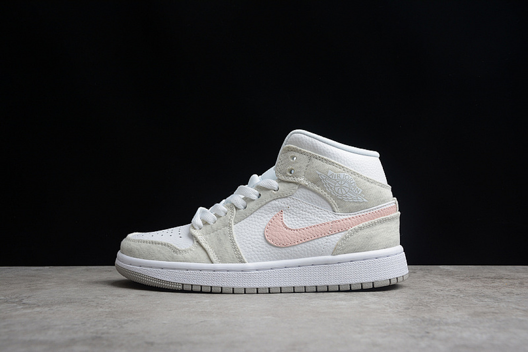 Jordan [DN4045-001]-[AIR JORDAN 1 MID SE LIGHT IRON ORE/ATMOSPHERE/WHITE]-[WOMAN:36-39]-[MAN:40-46], photo 1
