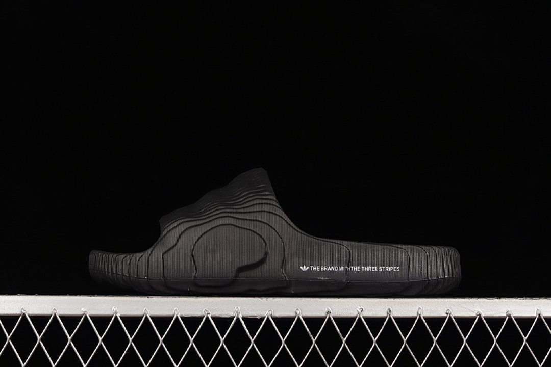 Adidas [GX6949]-[ADILETTE 22 SLIDES CORE BLACK/CORE BLACK]-[WOMAN:36-39]-[MAN:40-46] - Image 12