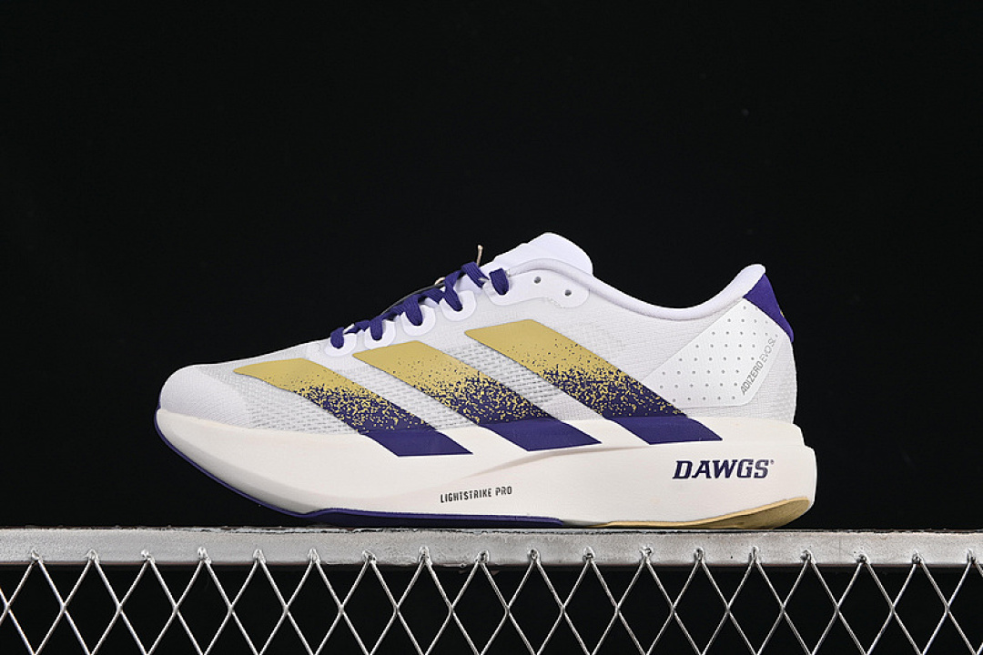 Adidas [JQ4578]-[ADIZERO EVO SL WHITE/PURPLE/YELLOW]-[MAN:39-45] - Image 2