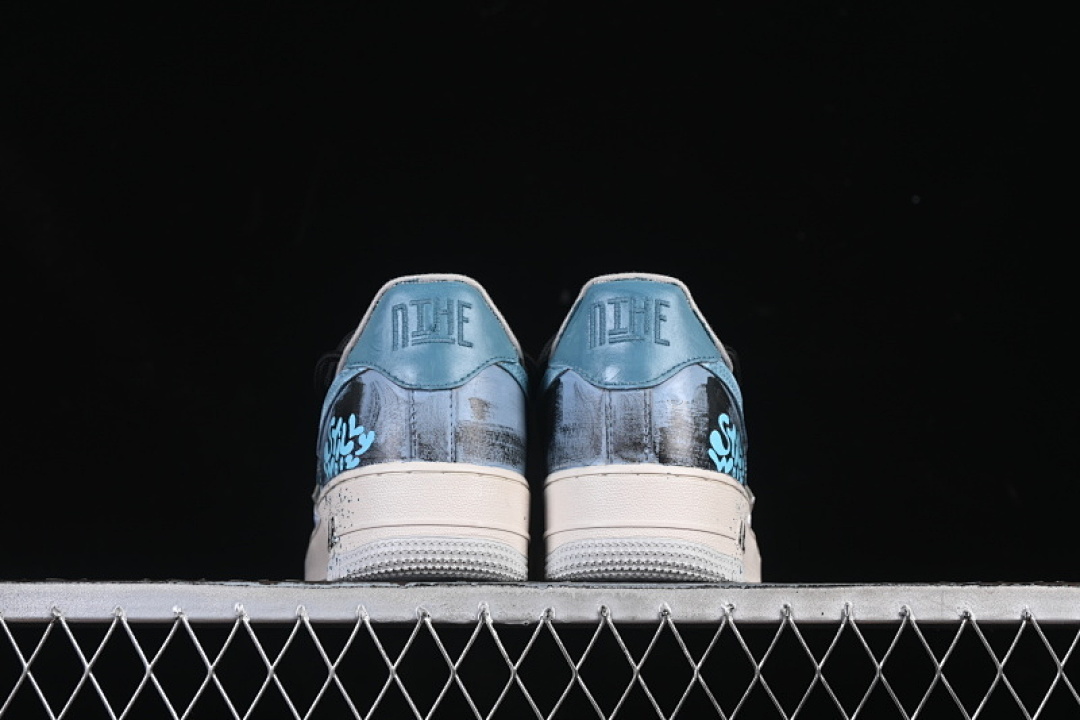 Nike [XL2312-101]-[AIR FORCE 1 07 LOW COLOR FISSION BLUE/WHITE]-[WOMAN:36-39]-[MAN:40-45] - Image 13